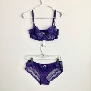 Brand New Adore Me Lingerie Set
